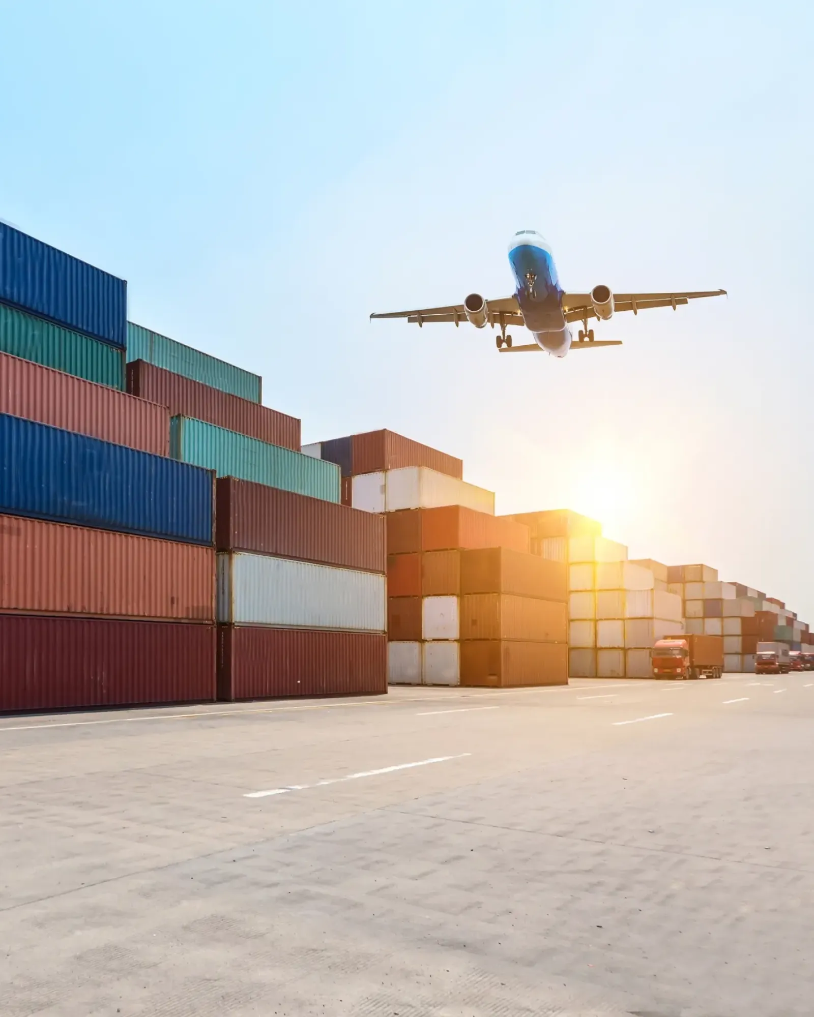 Efficient global cargo shipping – air freight and container transport by Falcon Cargo