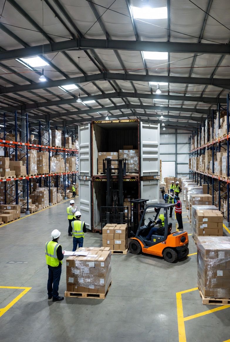 2026 tariffs global shipping warehouse inventory planning and export container loading