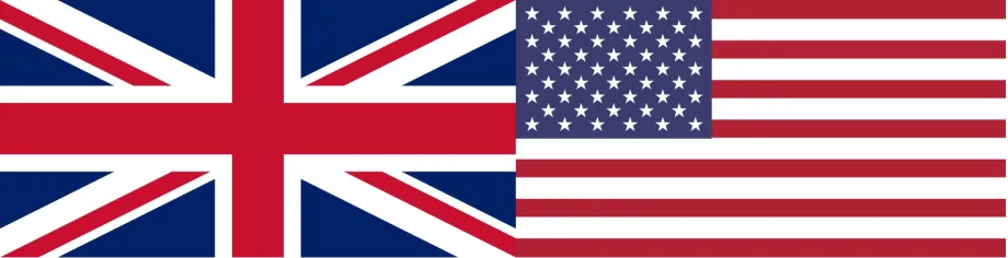 US–UK 2025 Trade Deal – Flags of the United Kingdom and the United States representing the new bilateral logistics agreement