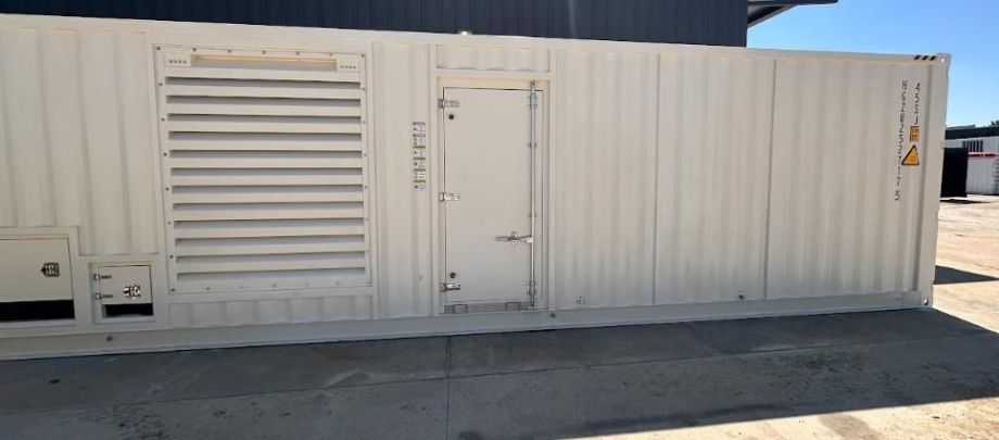 CAT 3516B generator for sale containerized — weather-resistant ISO enclosure USA export ready