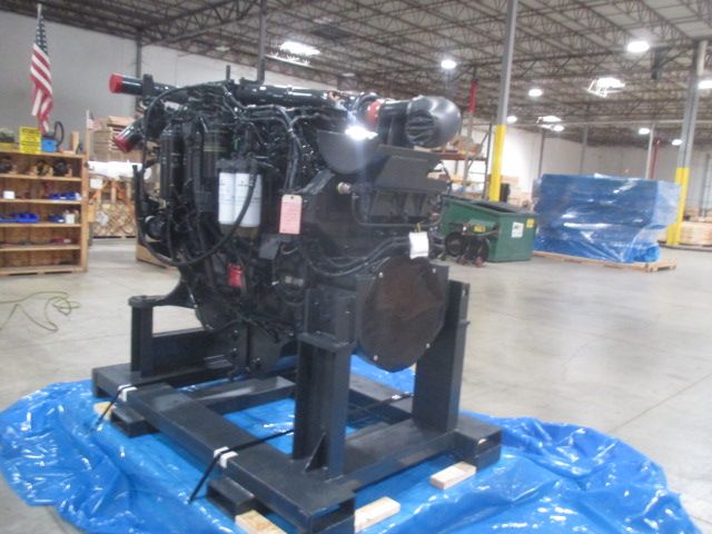 Engine packaging for air freight – fully wrapped and ready for worldwide delivery